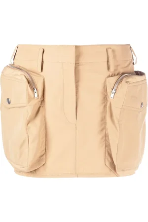 Stella McCartney Utilitarian cargo-pocket miniskirt
