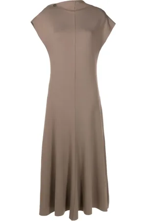 Uma Raquel Davidowicz Mock-neck maxi dress