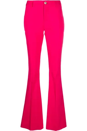 PT Torino Mid-rise flared trousers