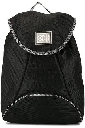 CHANEL Sports Line logo printed backpack