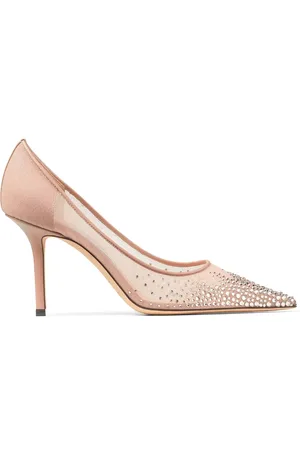 Jimmy Choo Love 85mm crystal-embellished pumps