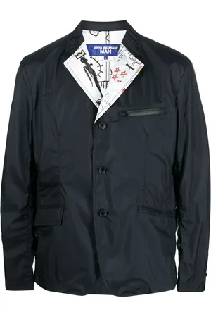 JUNYA WATANABE Single-breasted sketch-print blazer