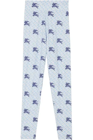 Burberry Equestrian Knight high-waist leggings