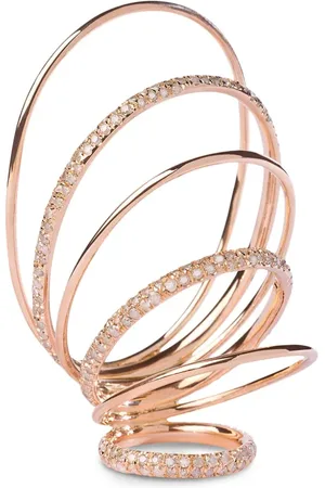 GAËLLE 9K A Capella diamond-embellished diamond ring
