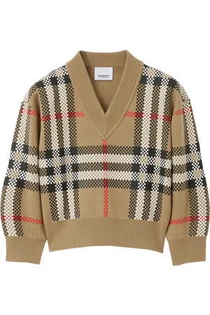 Burberry Vintage Check V-neck sweater