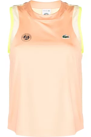 Lacoste Women Strapless Tops - X Roland Garros sleeveless top