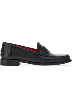 Salvatore Ferragamo Debossed-logo leather loafers