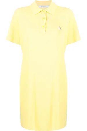 Maison Kitsuné Logo-embroidered polo dress