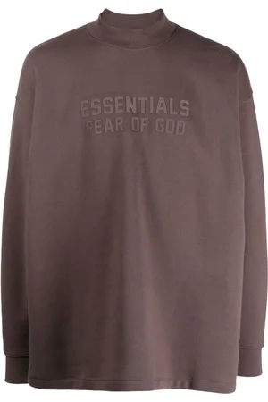 FEAR OF GOD Crew-neck logo-print sweatshirt