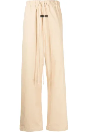 FEAR OF GOD Logo-patch straight-leg trousers