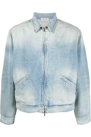 FEAR OF GOD Denim zip-up bomber jacket