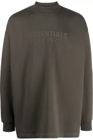 FEAR OF GOD Crew-neck logo-print sweatshirt