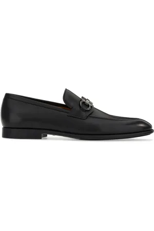 Salvatore Ferragamo Gancini Horsebit leather loafers