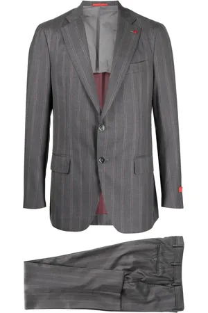 ISAIA Two-piece stripe-pattern suit