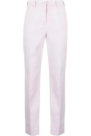Jacob Cohen Cropped lyocell-blend trousers