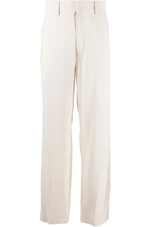 Patrizia Pepe High-waisted twill tailored trousers