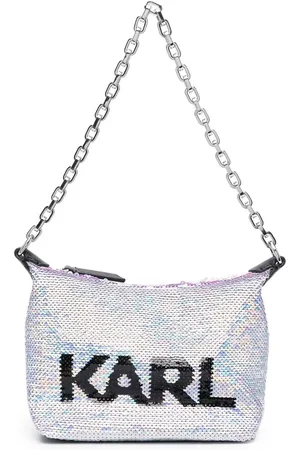 Karl Lagerfeld K/Evening sequin shoulder bag