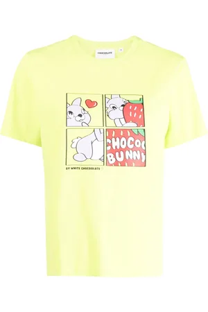 Chocoolate Cartoon-print short-sleeved T-shirt
