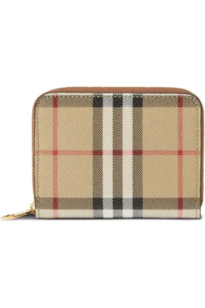 Burberry Vintage Check leather wallet