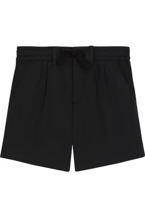 Dolce & Gabbana Logo-tag poplin shorts