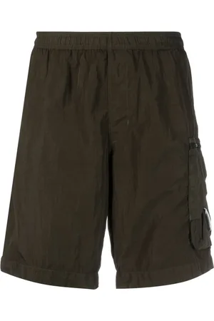 C.P. Company Logo-patch track shorts