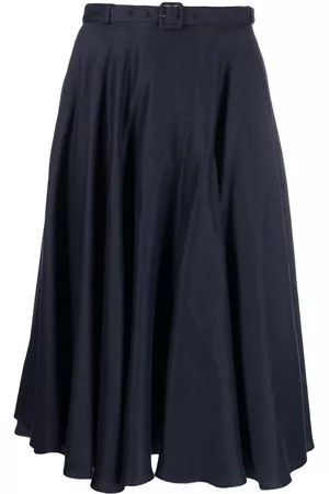 LARDINI Women Midi Skirts - Belted midi skirt