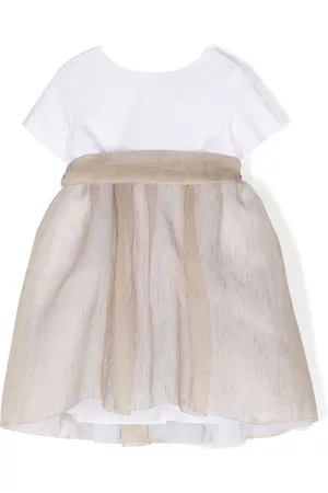 LITTLE BEAR Dresses - Panel-detail short sleeve-dress
