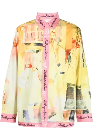 KIDSUPER STUDIOS Graphic-print long-sleeve shirt