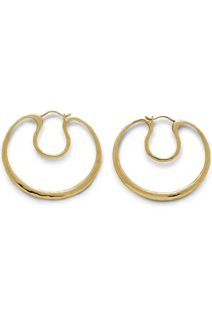 Monica Vinader Flow small hoop earrings