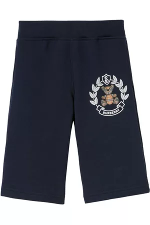 Burberry Pants - Thomas Bear-print cotton track pants