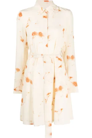 Jason Wu Abstract flower-print shirt dress