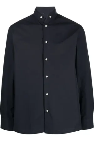 OFFICINE GENERALE Long-sleeve cotton shirt