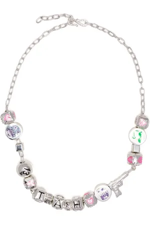 Natasha Zinko Trash -plated necklace