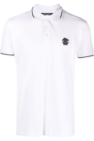 Roberto Cavalli Embroidered-logo polo shirt