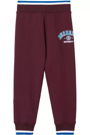 Burberry Boys Pants - Logo-print jogging pants