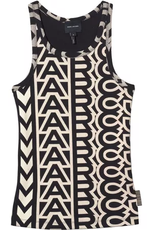 Marc Jacobs Monogram-print ribbed tank top