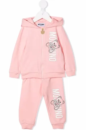 Moschino Logo-print cotton tracksuit