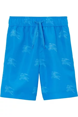 Burberry Boys Swim Shorts - EKD logo-print swim shorts