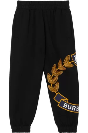 Burberry Girls Pants - Oak leaf-crest jogging pants