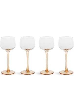 BITOSSI Desiguale transparent-design goblets (set of 4)
