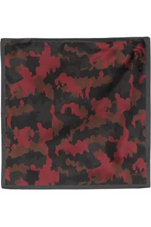 Z Zegna Men Scarves - Camouflage-print scarf