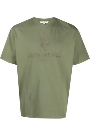 Each x Other Logo-embroidered cotton T-shirt
