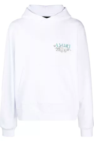 AMIRI Logo-print cotton hoodie