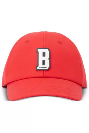 Burberry Caps - Letter-patch baseball cap