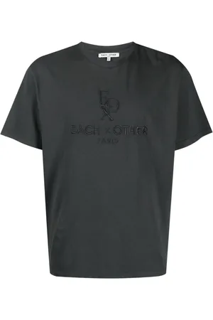 Each x Other Logo-embroidered cotton T-shirt