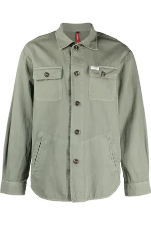 FAY Button-down shirt jacket