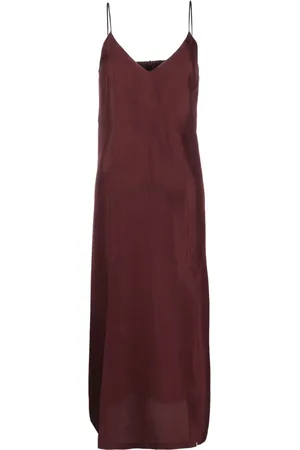 Rohe Side-slits maxi slip dress