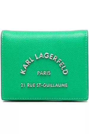Karl Lagerfeld Women Wallets - Logo-plaque bi-fold wallet