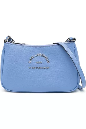 Karl Lagerfeld Women 17 Inch Laptop Bags - Logo-lettering crossbody bag