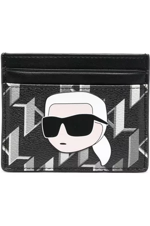 Karl Lagerfeld Women Wallets - Logo-print monogram wallet